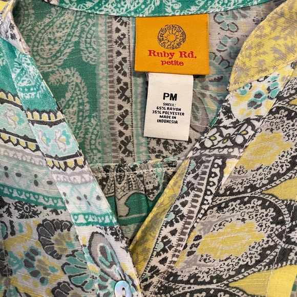 Ruby Rd blouse - Picture 2 of 5
